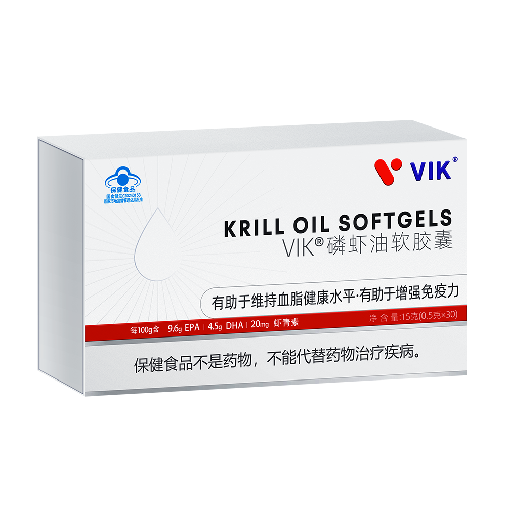 逢时VIK®磷虾油软胶囊
