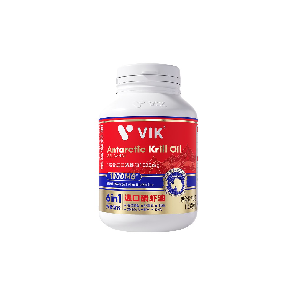 VIK纯南极磷虾油（威德尔）