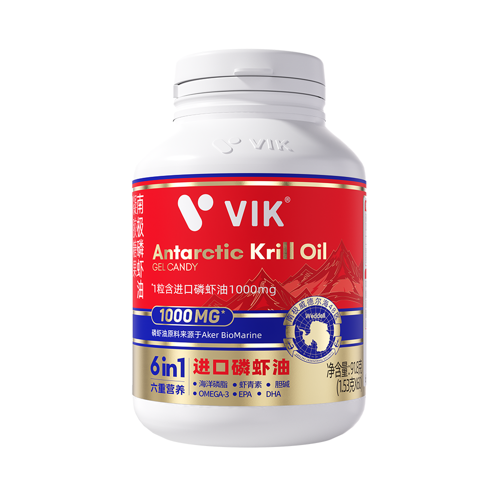 VIK纯南极磷虾油（威德尔）