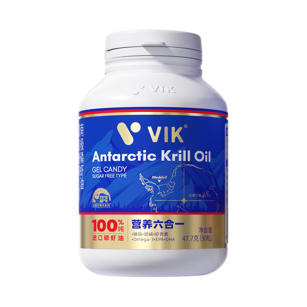 VIK纯南极磷虾油（威德尔典藏版）