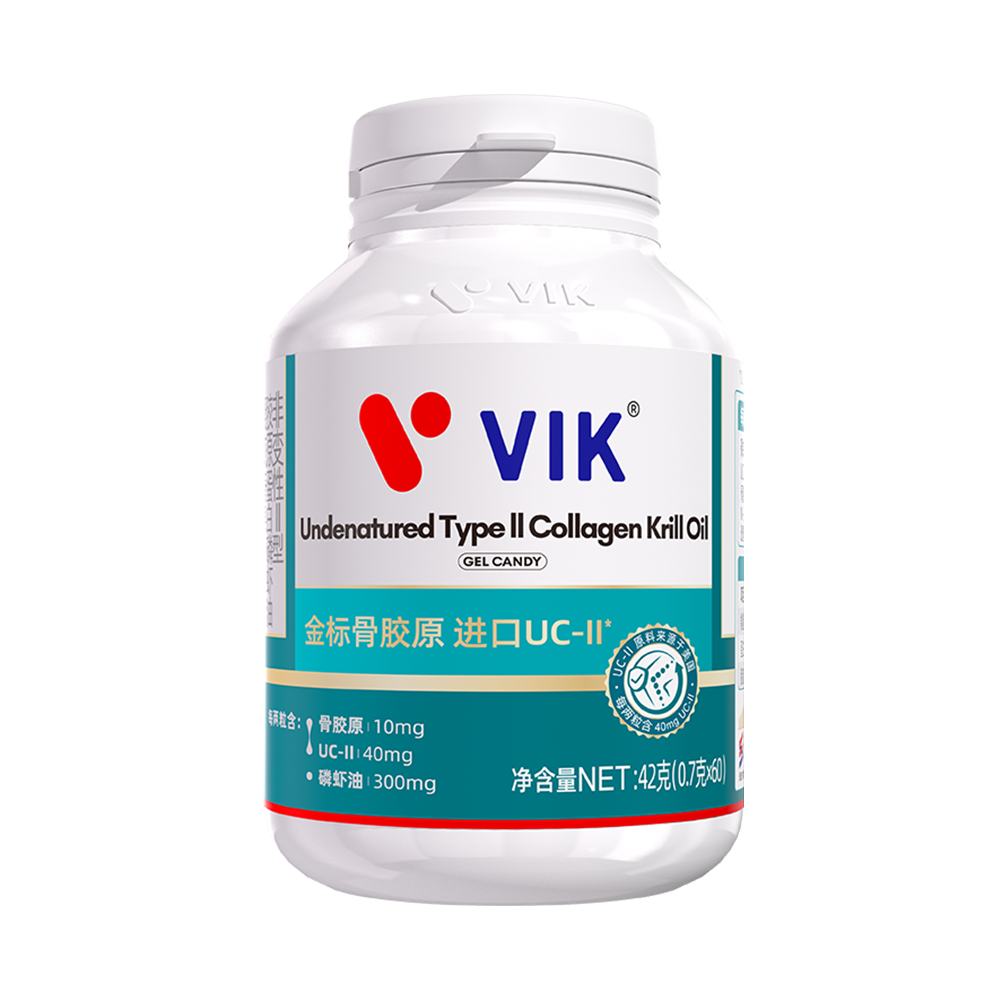 VIK非变性Ⅱ型胶原蛋白磷虾油