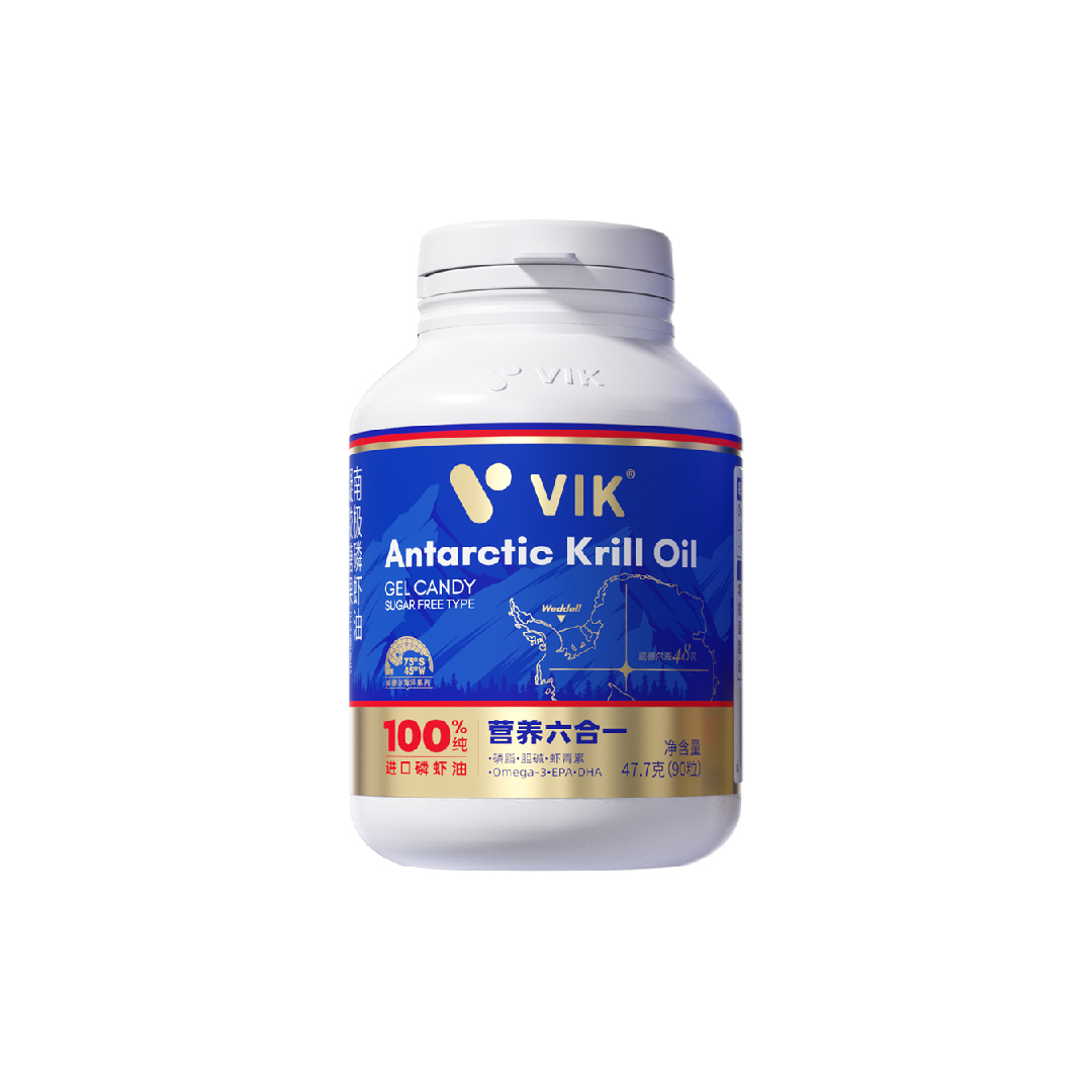 VIK纯南极磷虾油（威德尔典藏版）