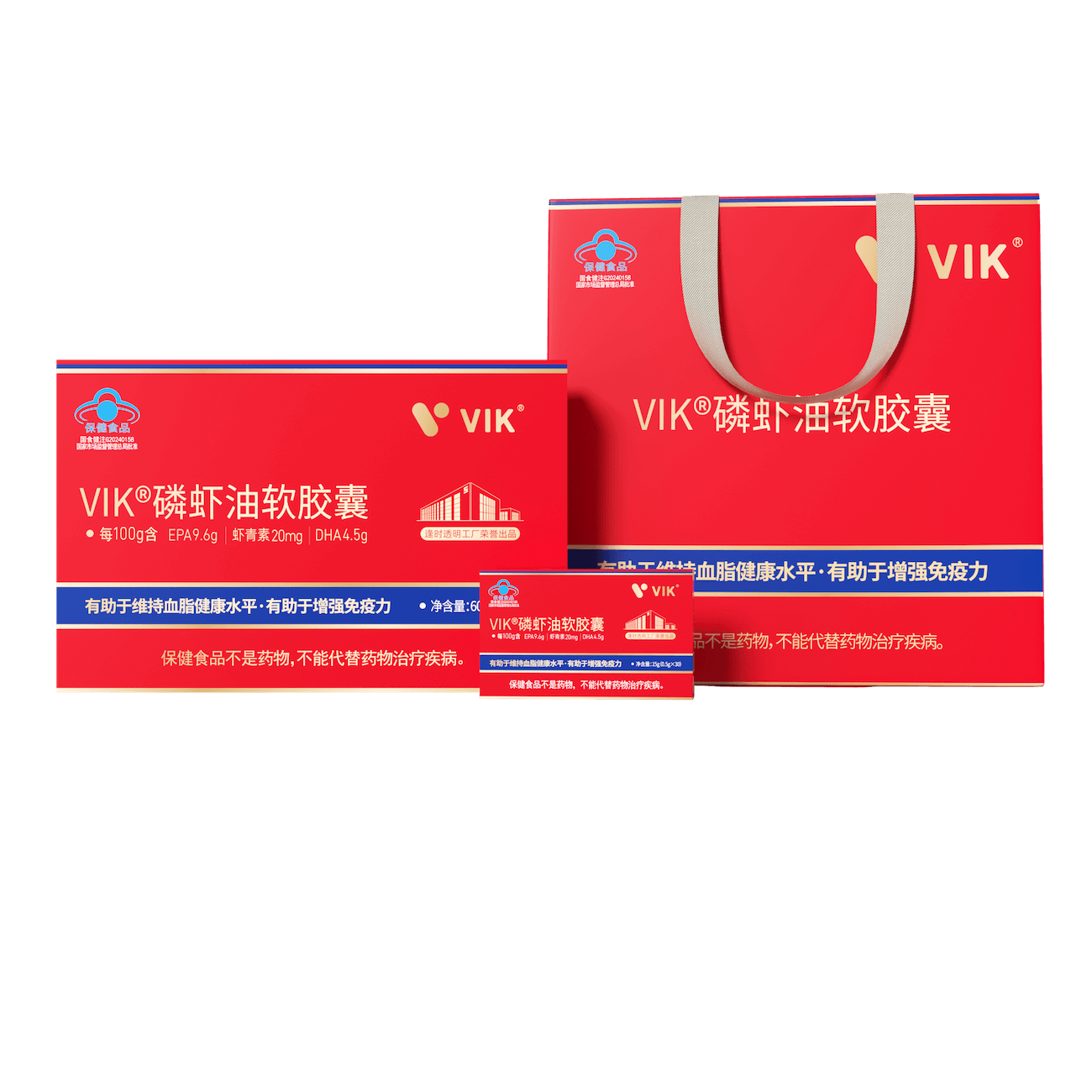 逢时VIK®磷虾油软胶囊