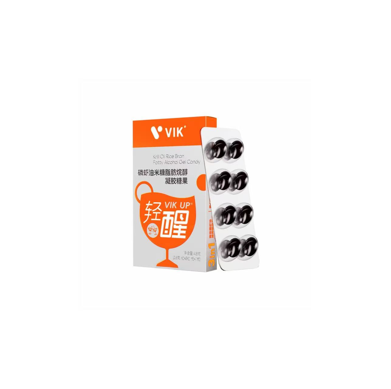 VIK轻醒 UP磷虾油（畅嗨版）